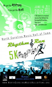 North Carolina Music Hall of Fame 5K RHYTHM & RUN